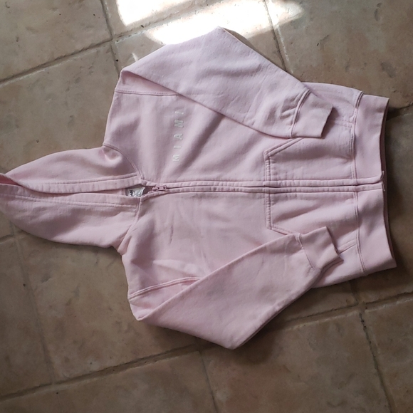 Gildan Other - Gildan Heavy Blend  Miami Pink Girls Hoodie